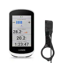 Garmin - Edge Explore 2 Power Mount Bundle 3" Bike GPS with Built-In Bluetooth - Black