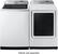 Alt View 15. Samsung - OBX 7.4 cu. ft. Smart Electric Dryer with Steam Sanitize+ - White.