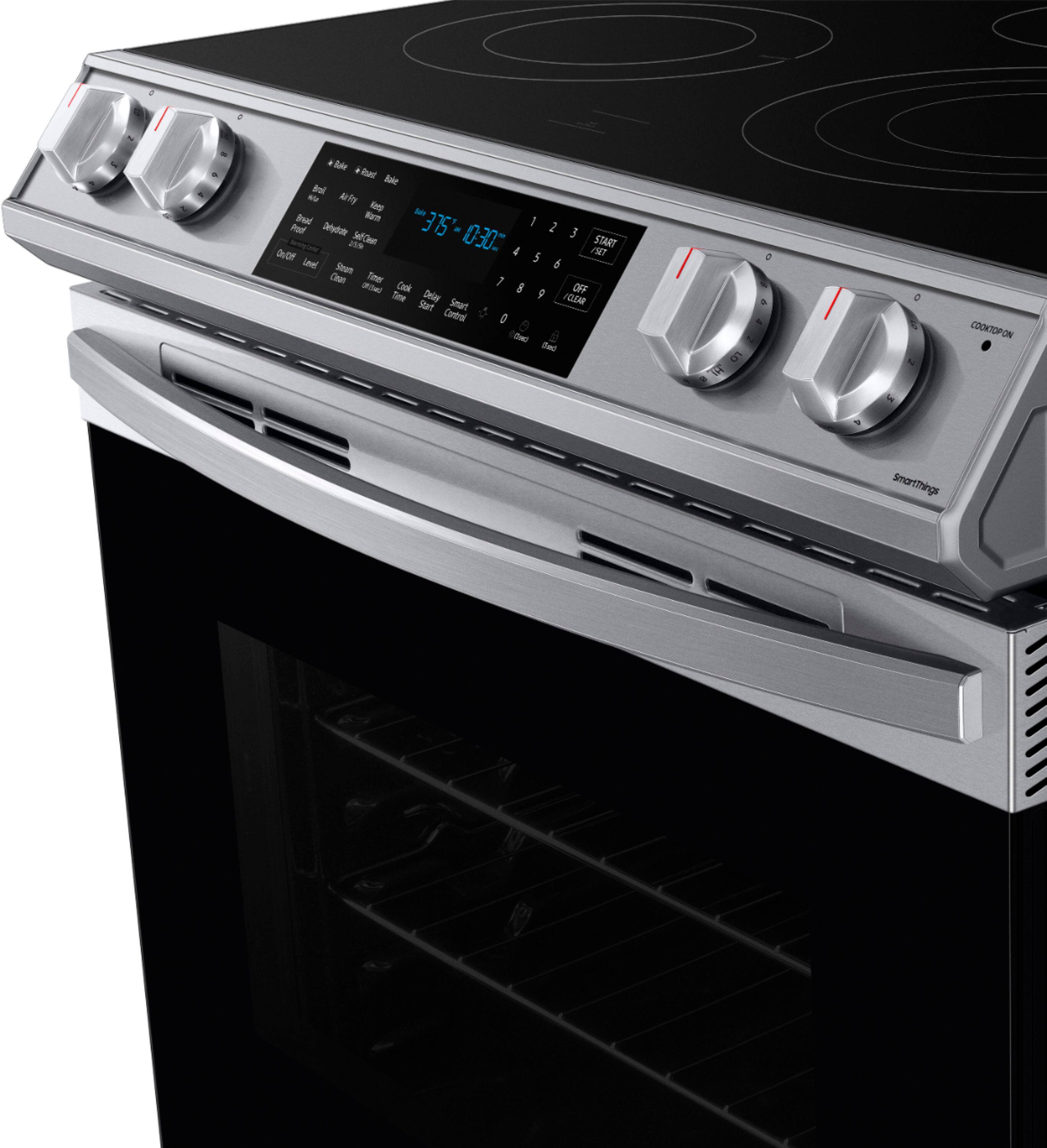 Best Buy Samsung OBX 6.3 cu. ft. Front Control SlideIn Electric