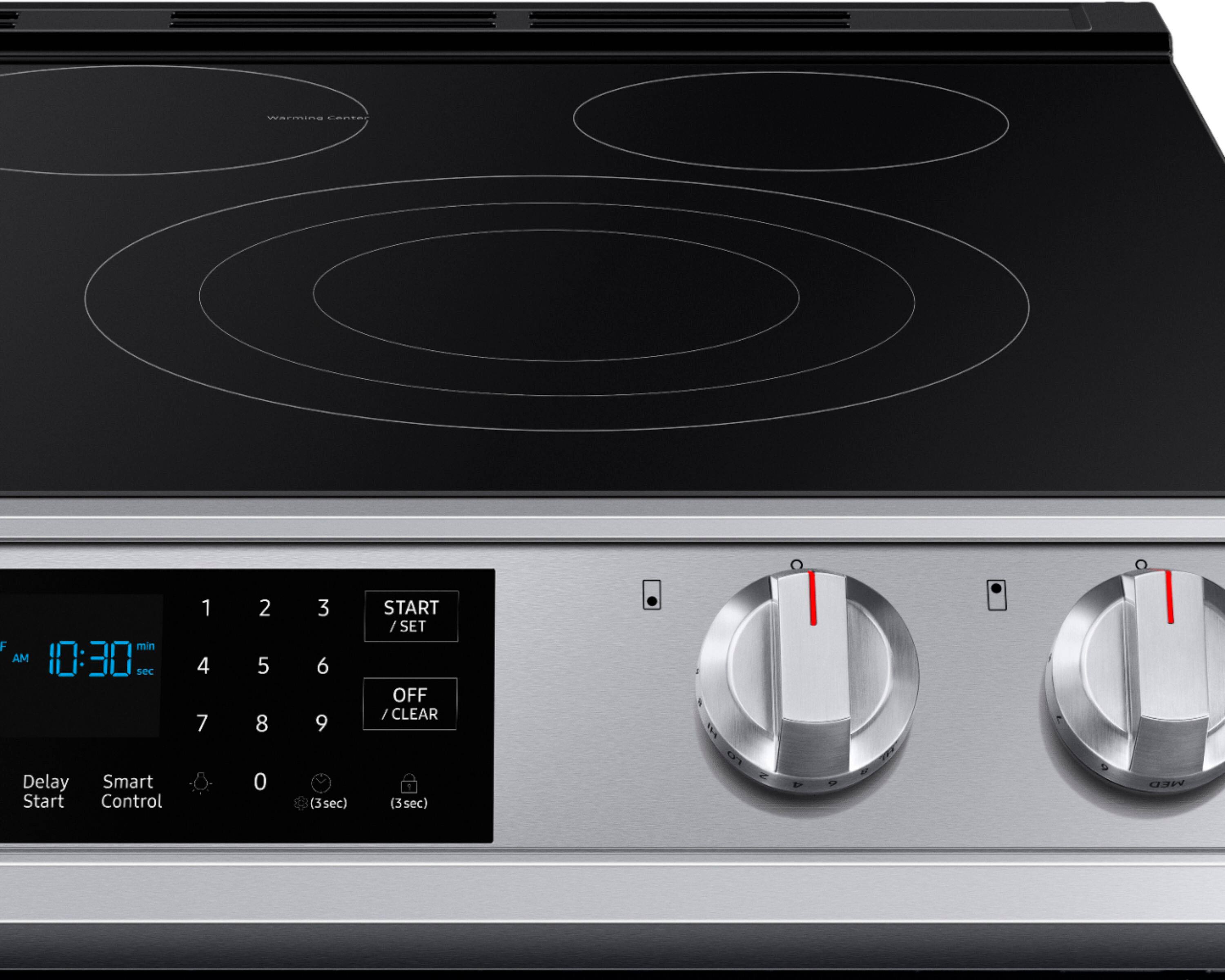 Best Buy Samsung OBX 6.3 cu. ft. Front Control SlideIn Electric