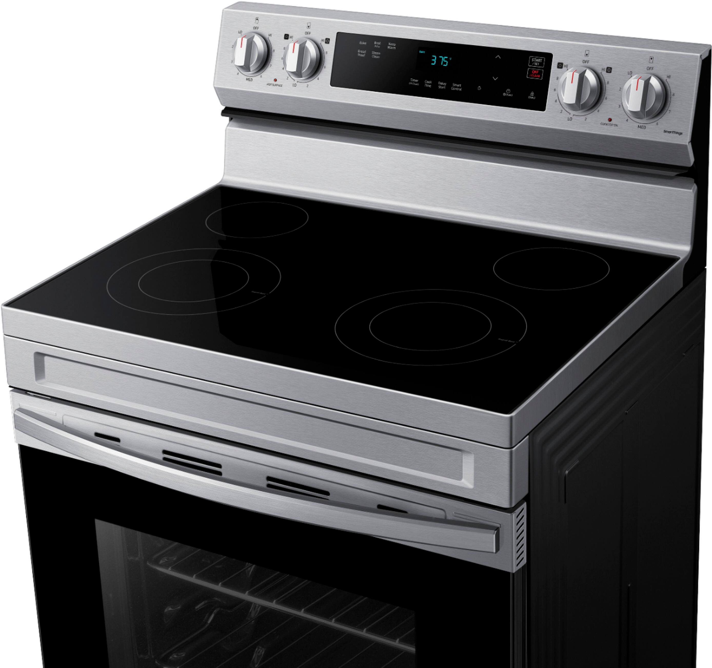 Samsung OBX 6.3 cu. ft. Freestanding Electric Range with WiFi and Steam