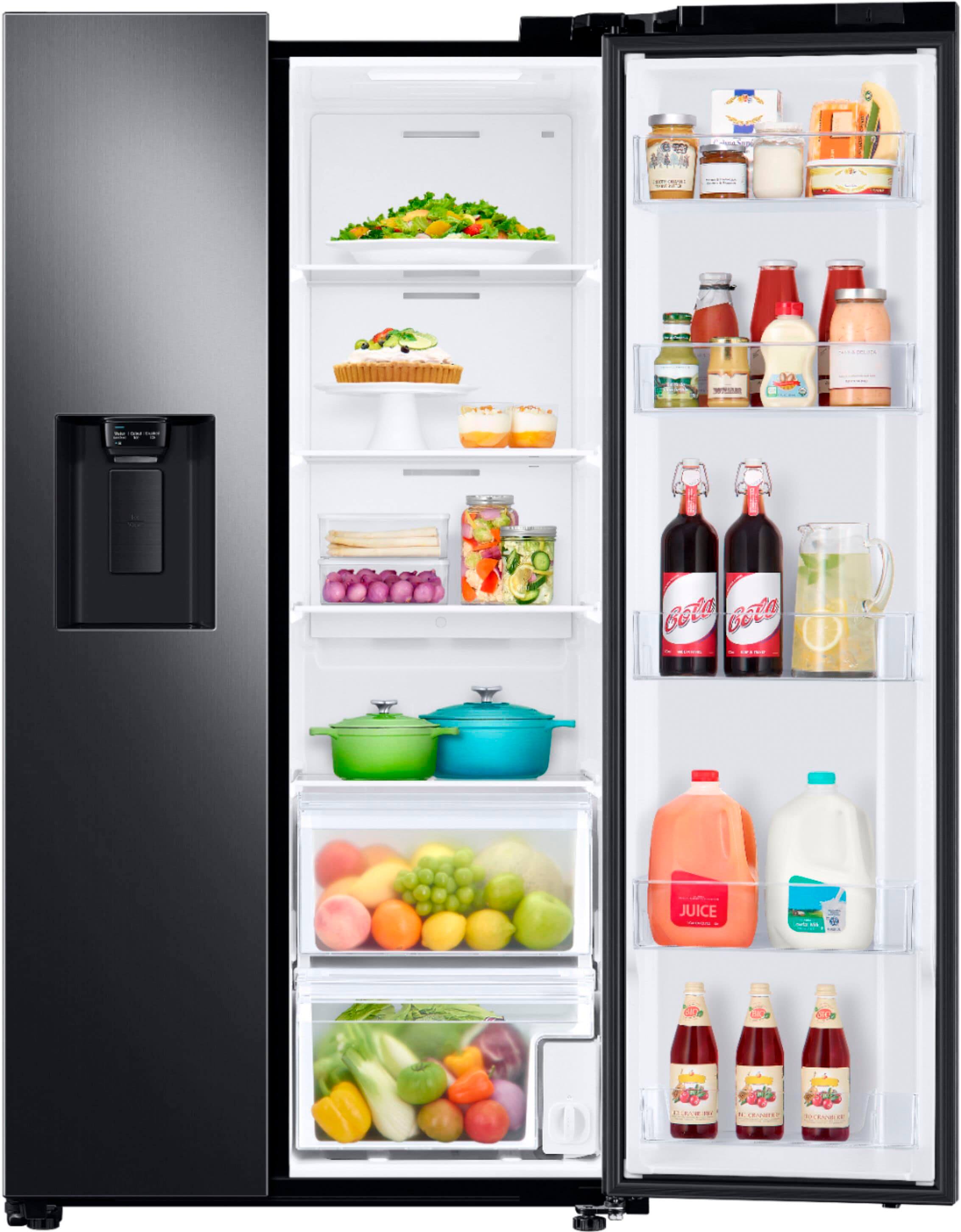 Best Buy Samsung OBX 22 Cu. Ft. SidebySide CounterDepth