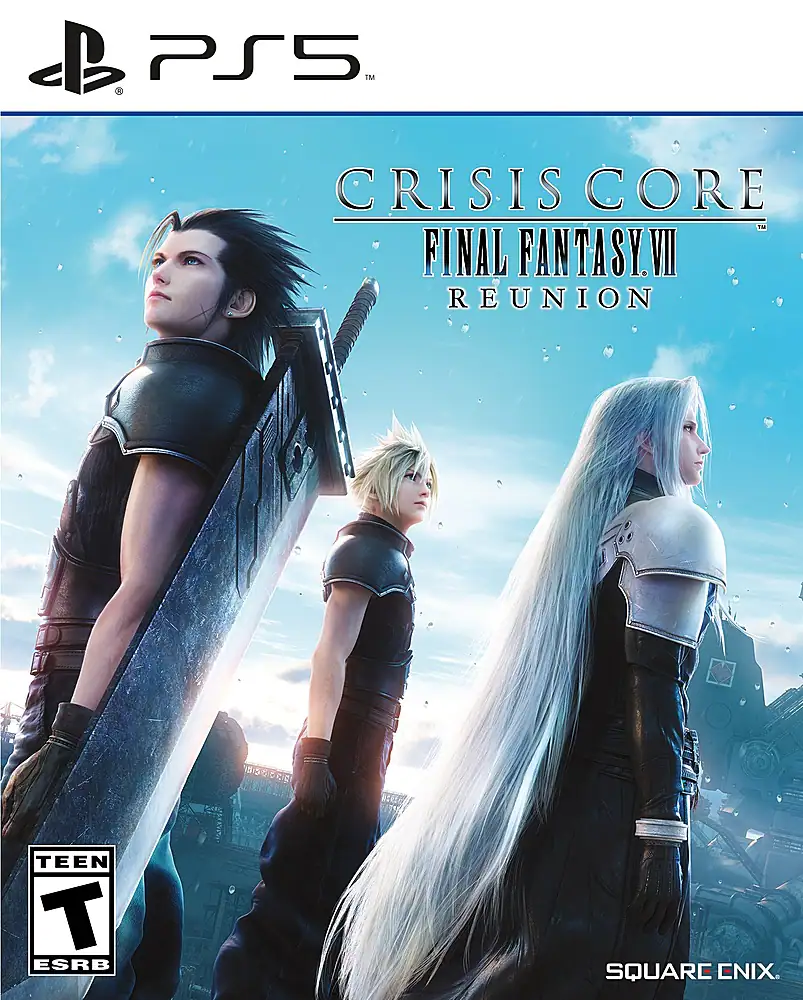 Front. Square Enix - Crisis Core-Final Fantasy VII-Reunion. - T (Teen 13+)