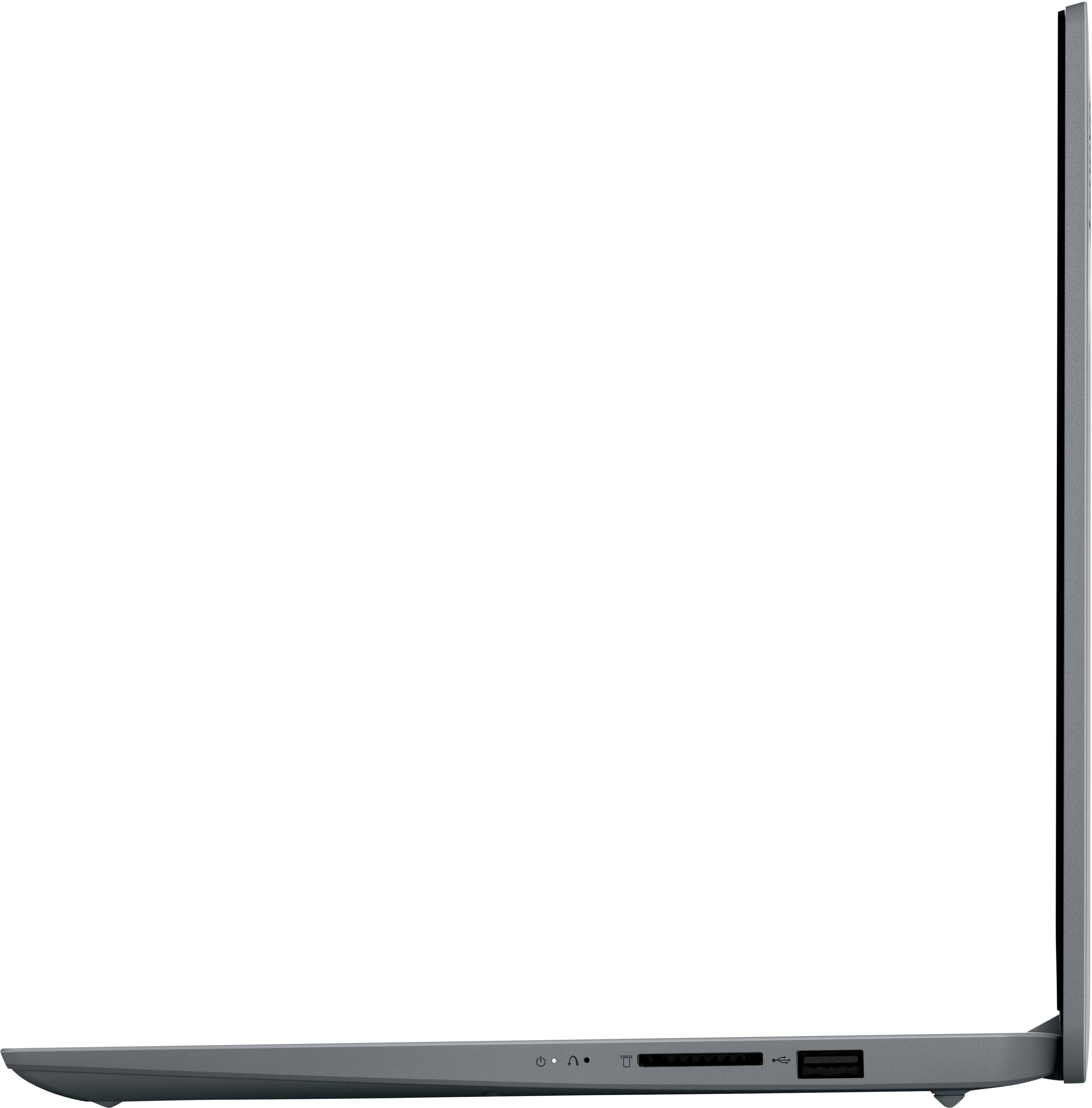 Alt View 11. Lenovo - Ideapad 1i 14.0" HD Laptop - Celeron N4020 - 4GB Memory - 64GB eMMC - Cloud Grey.