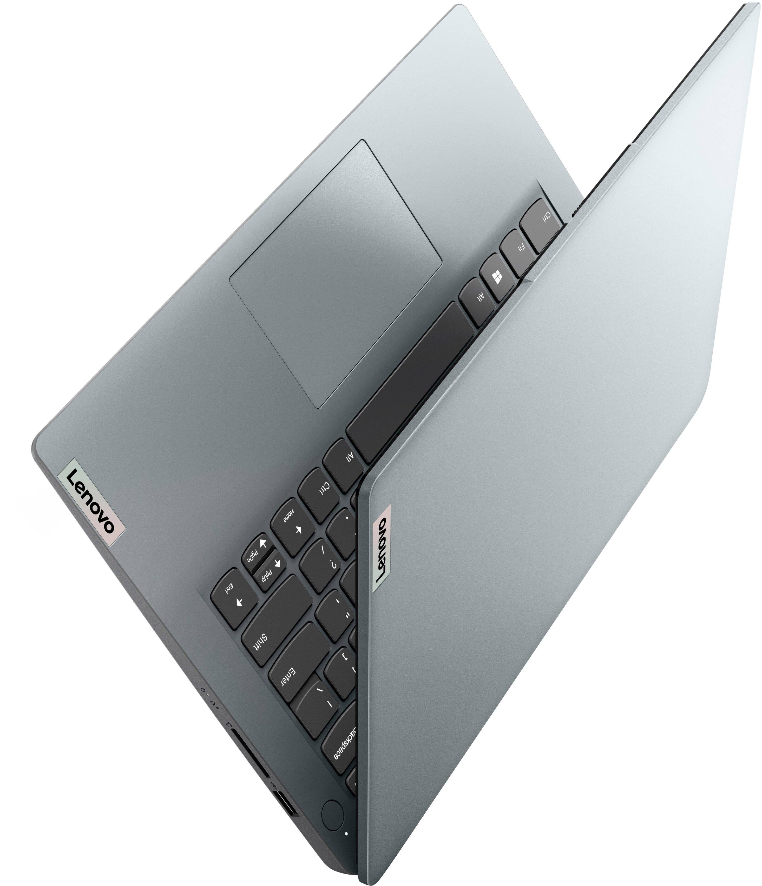Alt View 13. Lenovo - Ideapad 1i 14.0" HD Laptop - Celeron N4020 - 4GB Memory - 64GB eMMC - Cloud Grey.