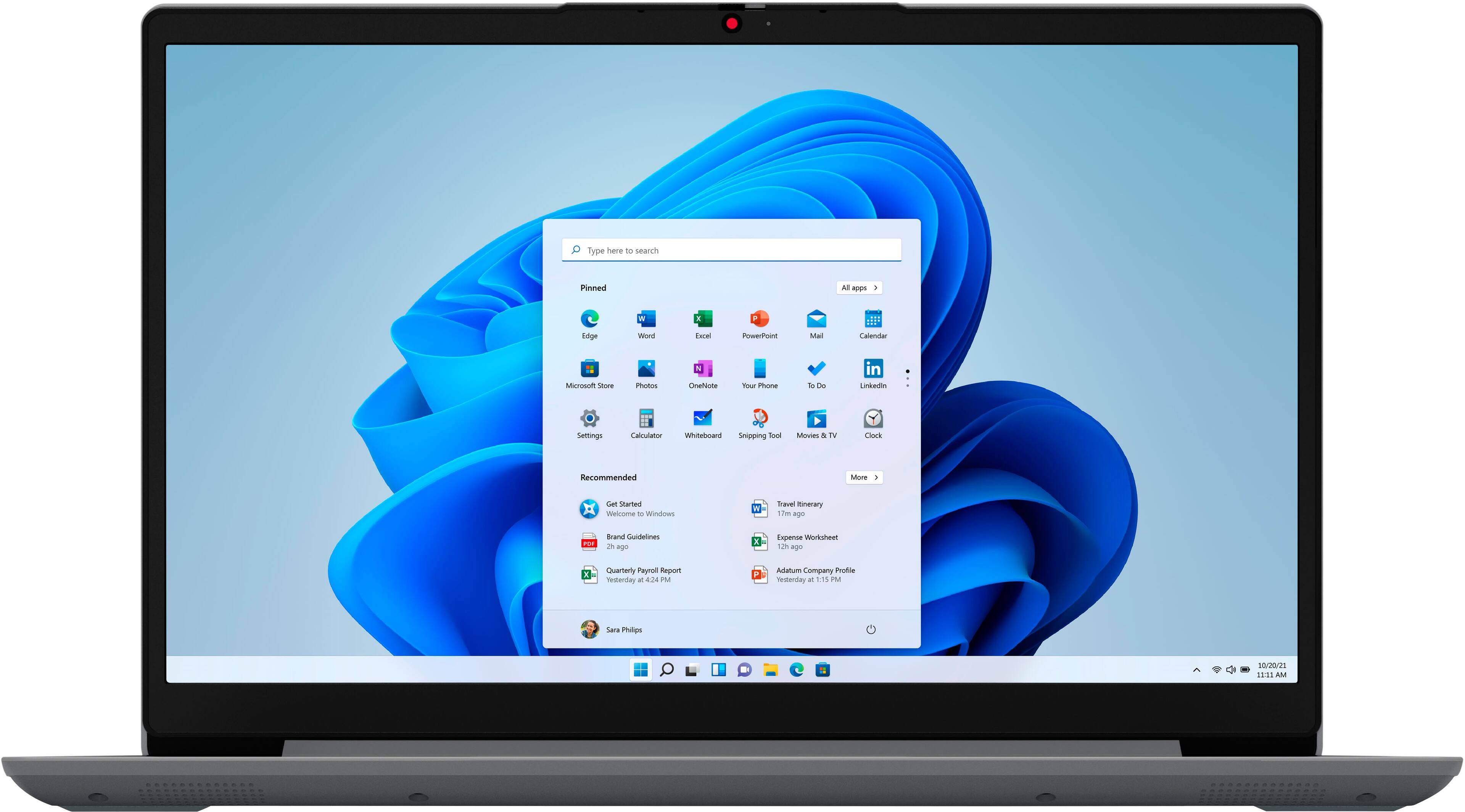 Alt View 7. Lenovo - Ideapad 1i 14.0" HD Laptop - Celeron N4020 - 4GB Memory - 64GB eMMC - Cloud Grey.
