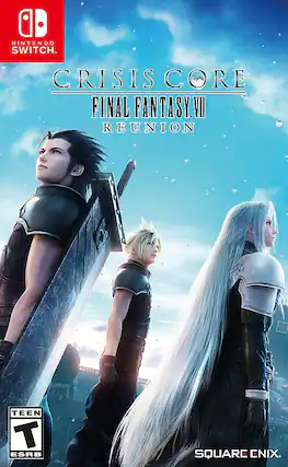 Front. Square Enix - Crisis Core-Final Fantasy VII-Reunion. - T (Teen 13+)