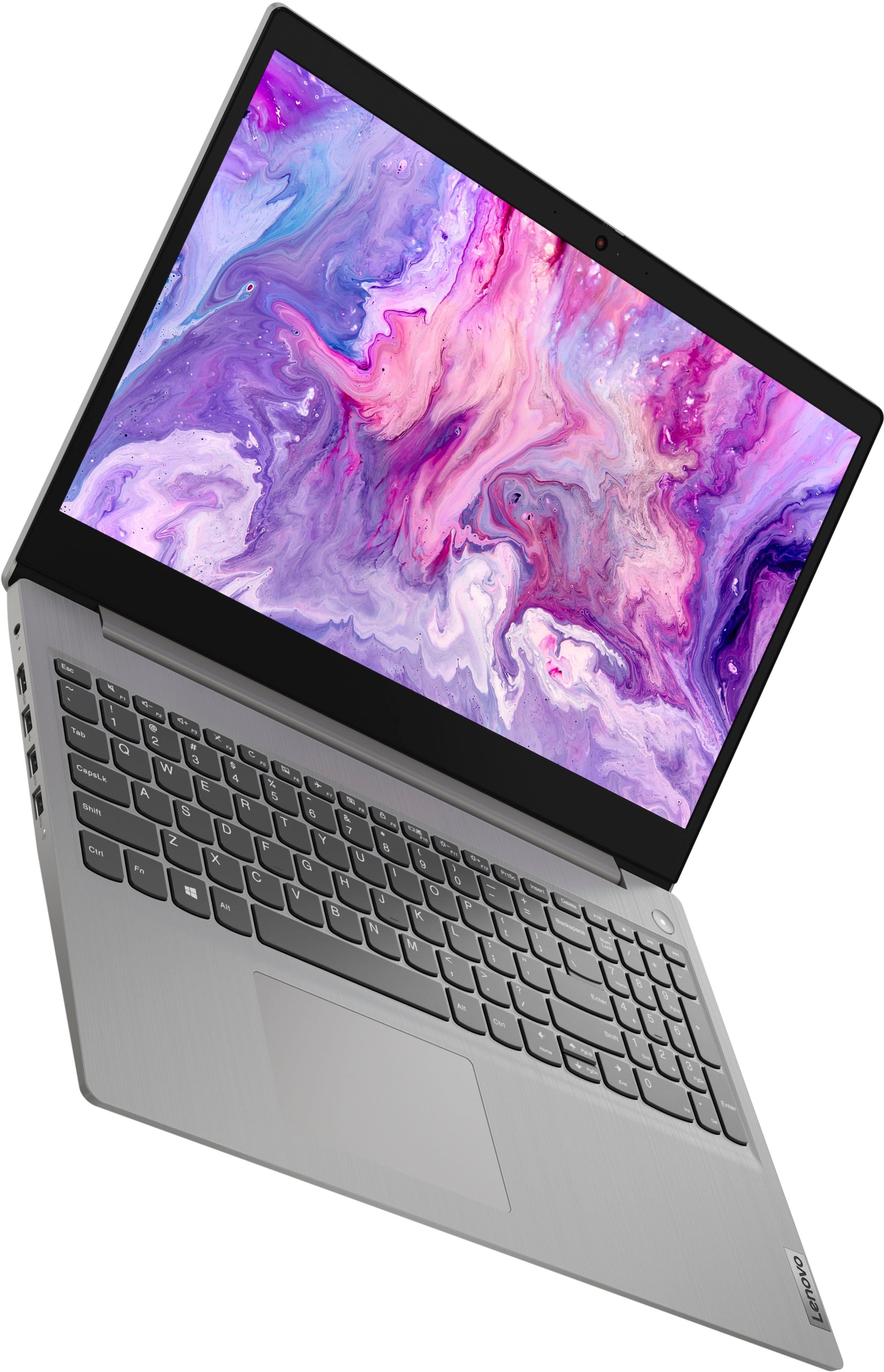 Alt View 10. Lenovo - Ideapad 3i 15.6" HD Touch Laptop - Core i3-1115G4 - 8GB Memory - 256GB SSD - Platinum Grey.