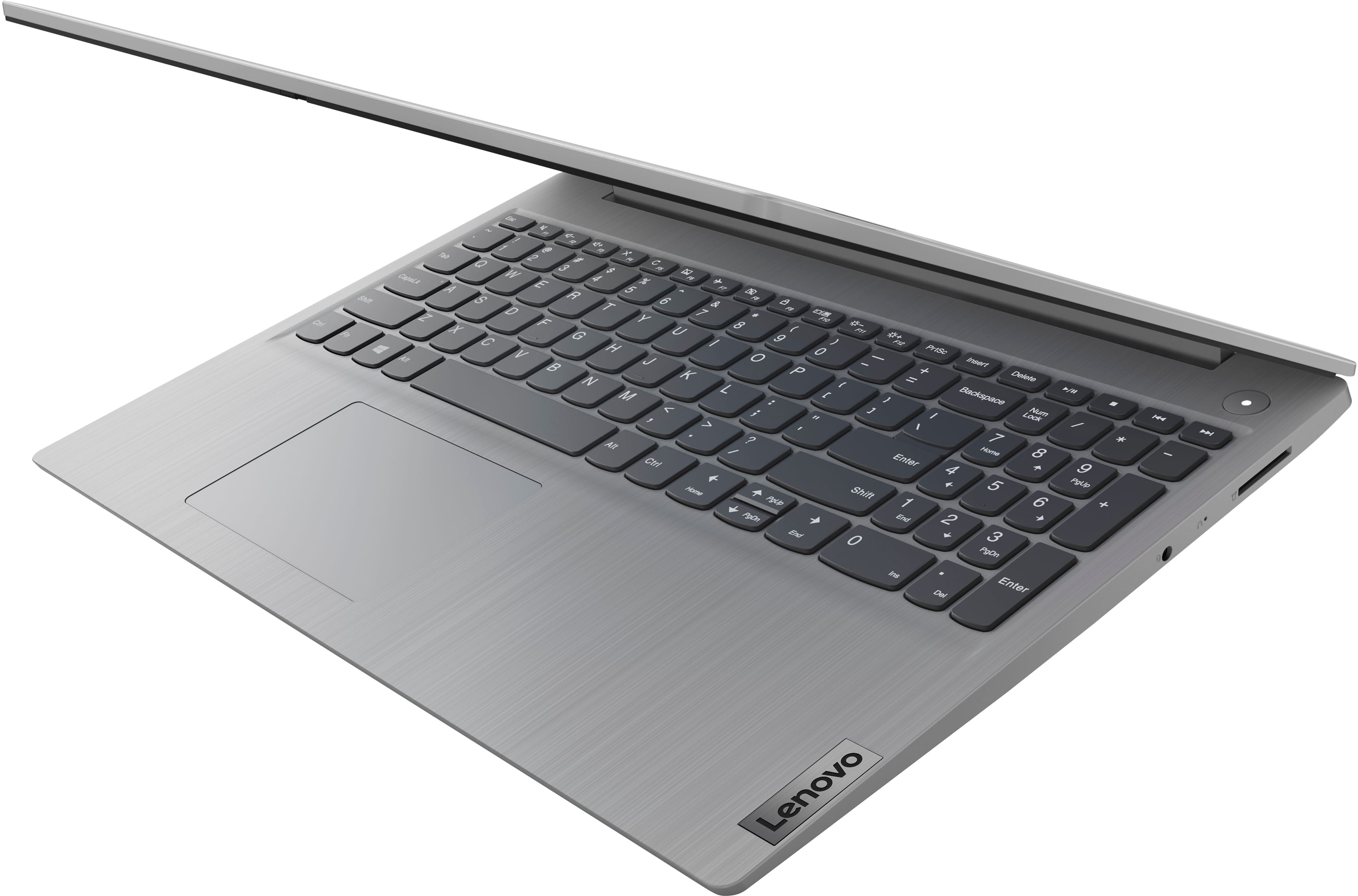 Alt View 11. Lenovo - Ideapad 3i 15.6" HD Touch Laptop - Core i3-1115G4 - 8GB Memory - 256GB SSD - Platinum Grey.