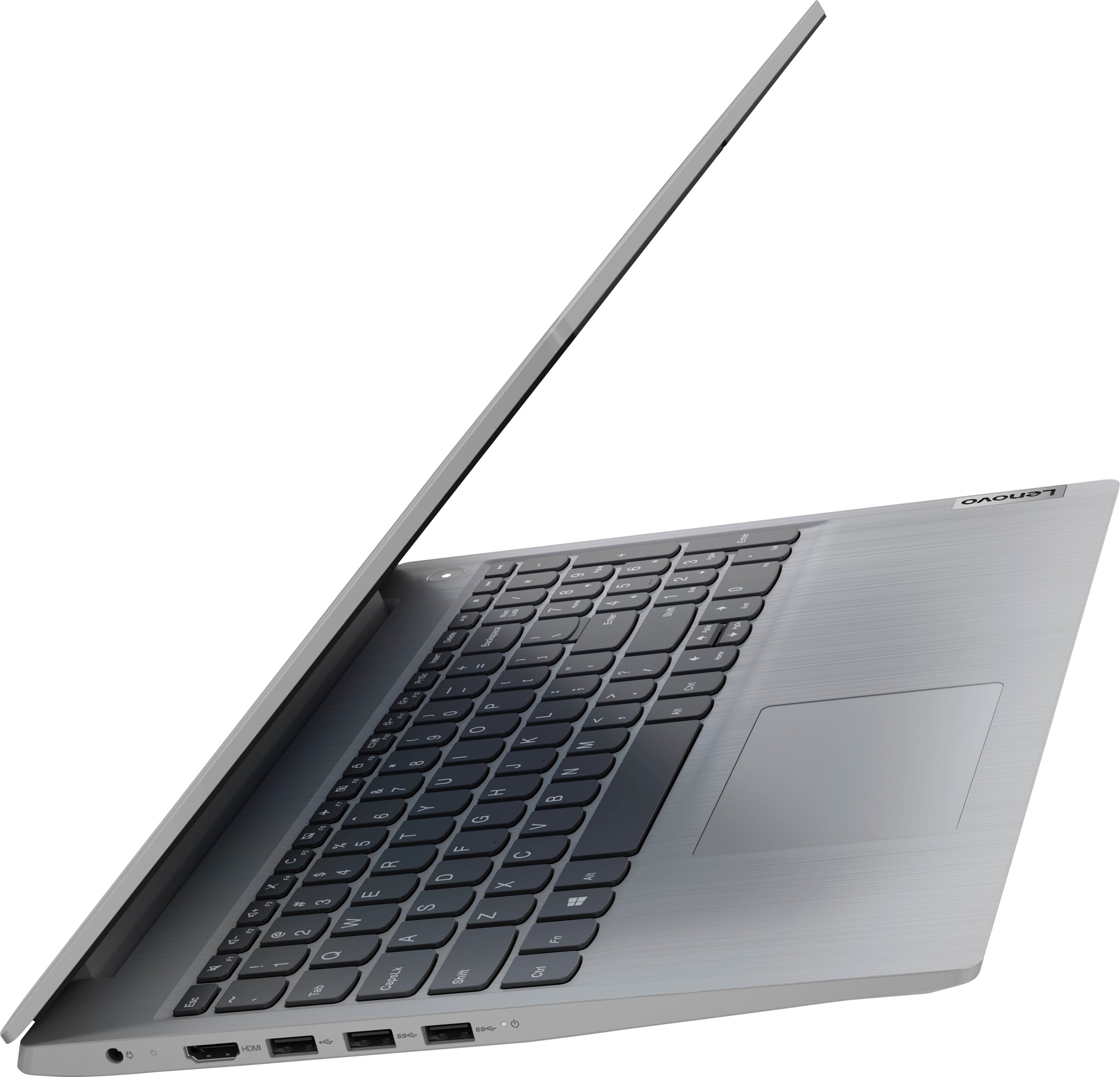 Alt View 12. Lenovo - Ideapad 3i 15.6" HD Touch Laptop - Core i3-1115G4 - 8GB Memory - 256GB SSD - Platinum Grey.