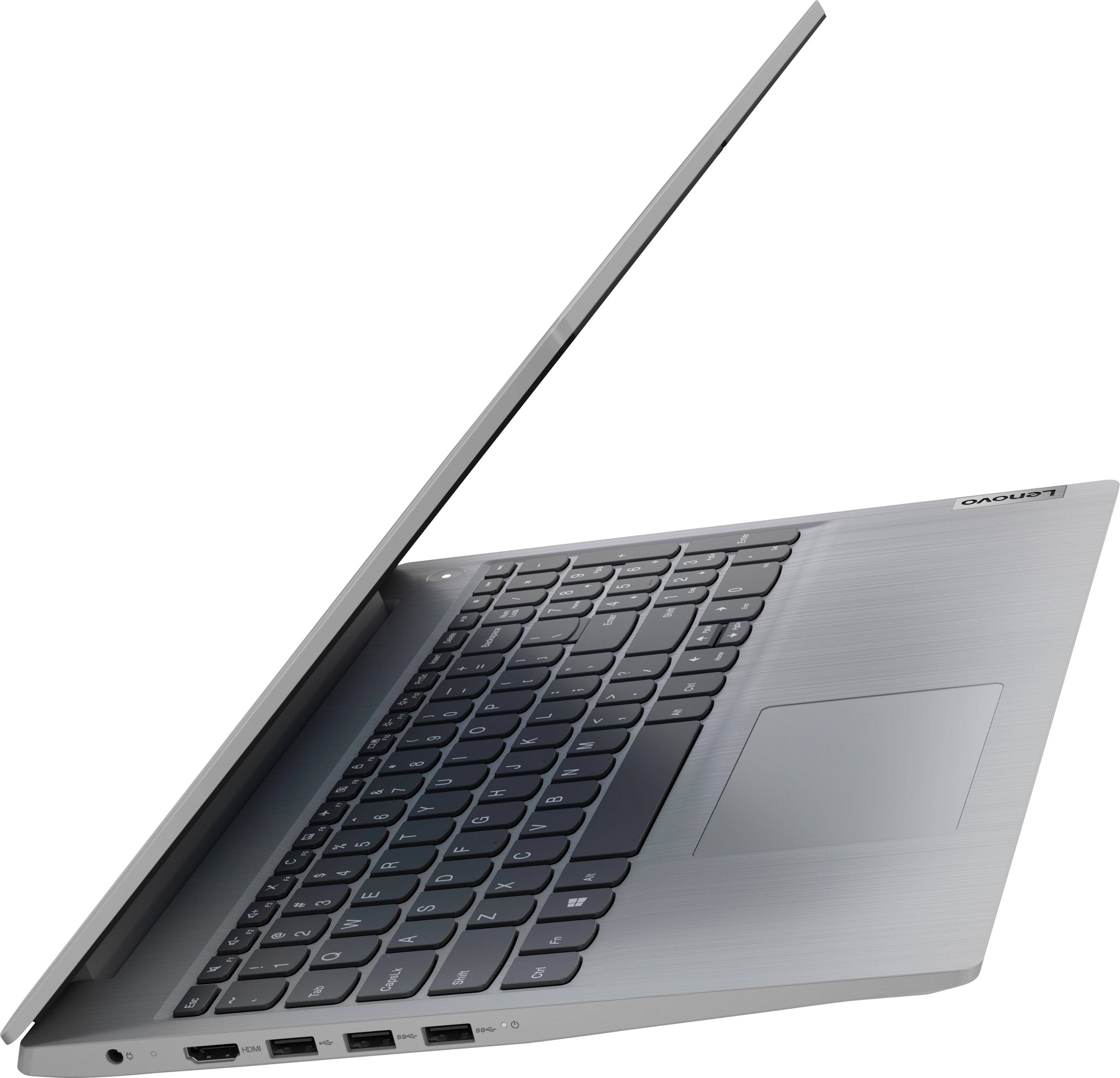 Alt View 12. Lenovo - Ideapad 3i 15.6" HD Touch Laptop - Core i3-1115G4 - 8GB Memory - 256GB SSD - Platinum Grey.