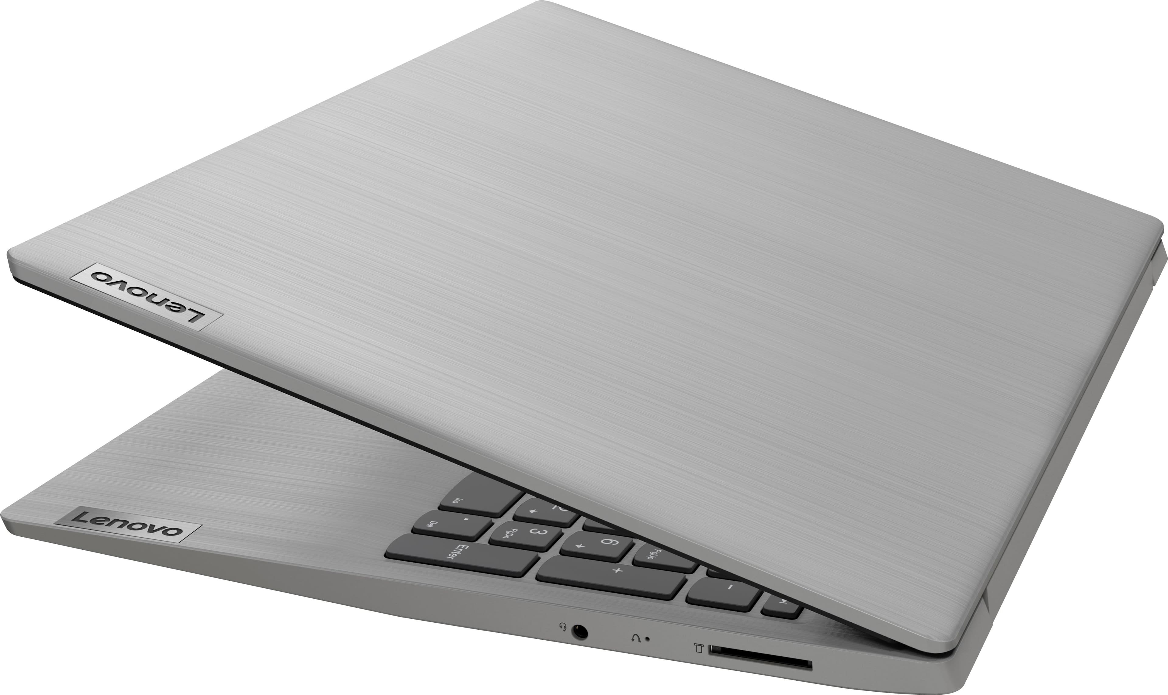 Alt View 1. Lenovo - Ideapad 3i 15.6" HD Touch Laptop - Core i3-1115G4 - 8GB Memory - 256GB SSD - Platinum Grey.