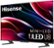 Angle. Hisense - 55" Class U8H Series Mini LED Quantum ULED 4K UHD Smart Google TV - Black.