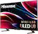 Angle. Hisense - 55" Class U8H Series Mini LED Quantum ULED 4K UHD Smart Google TV - Black.