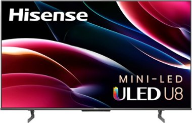 Hisense - 65" Class U8H Series Mini LED Quantum ULED 4K UHD Smart Google TV - Front_Zoom