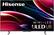 Front. Hisense - 65" Class U8H Series Mini LED Quantum ULED 4K UHD Smart Google TV - Black.