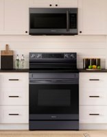 Samsung - OBX 6.3 cu. ft. Freestanding Electric Range with WiFi, No-Preheat Air Fry & Convection - Black Stainless Steel - Alt_View_Zoom_11