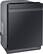 Angle. Samsung - Open Box AutoRelease Smart Built-In Dishwasher with Linear Wash, 39 dBA - Black stainless steel.
