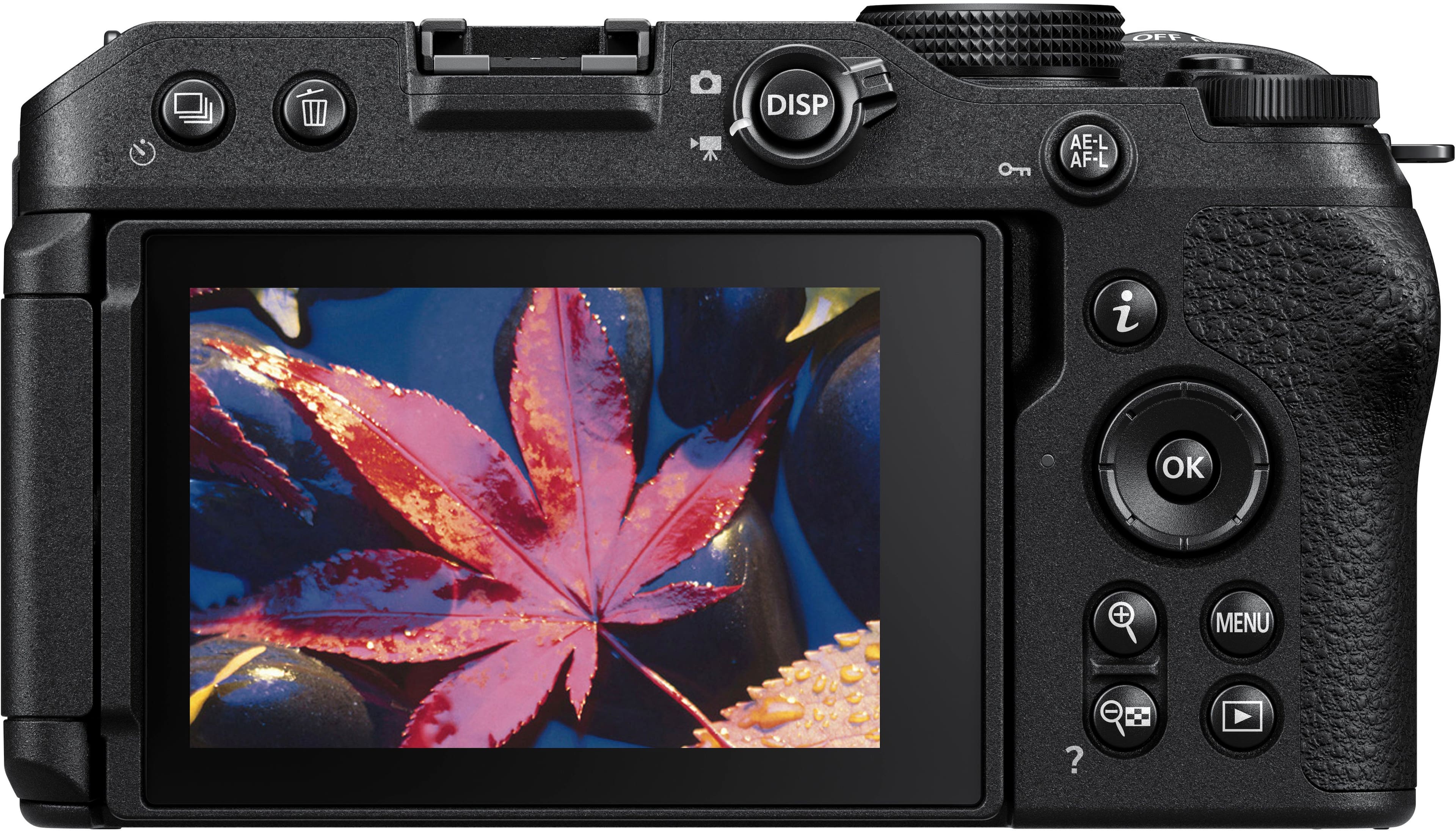 Back. Nikon - Z 30 4K Video Mirrorless Camera (Body Only) - Black.