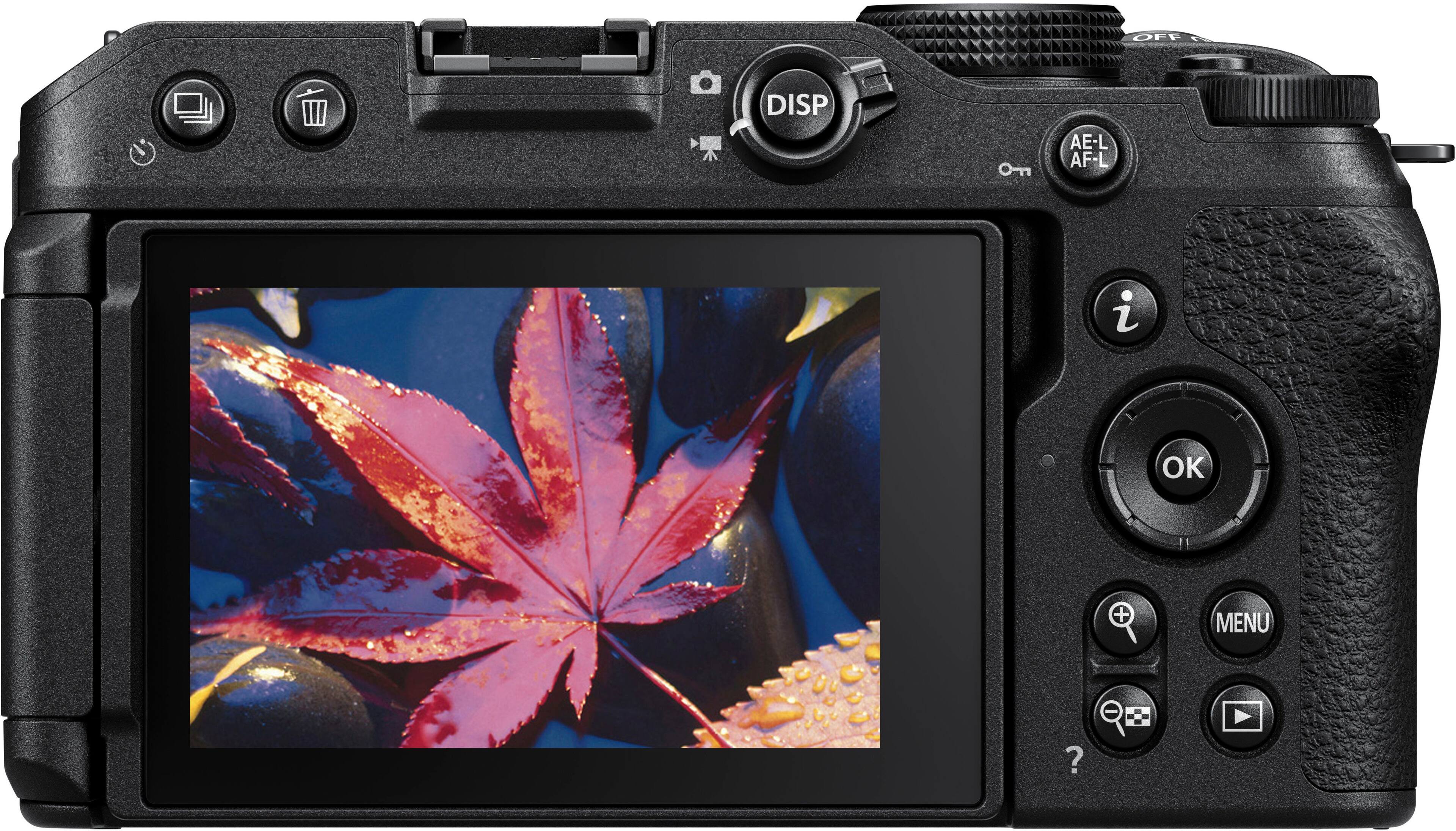 Back. Nikon - Z 30 4K Video Mirrorless Camera (Body Only) - Black.