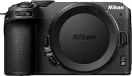 Nikon - Z 30 4K Video Mirrorless Camera (Body Only) - Black