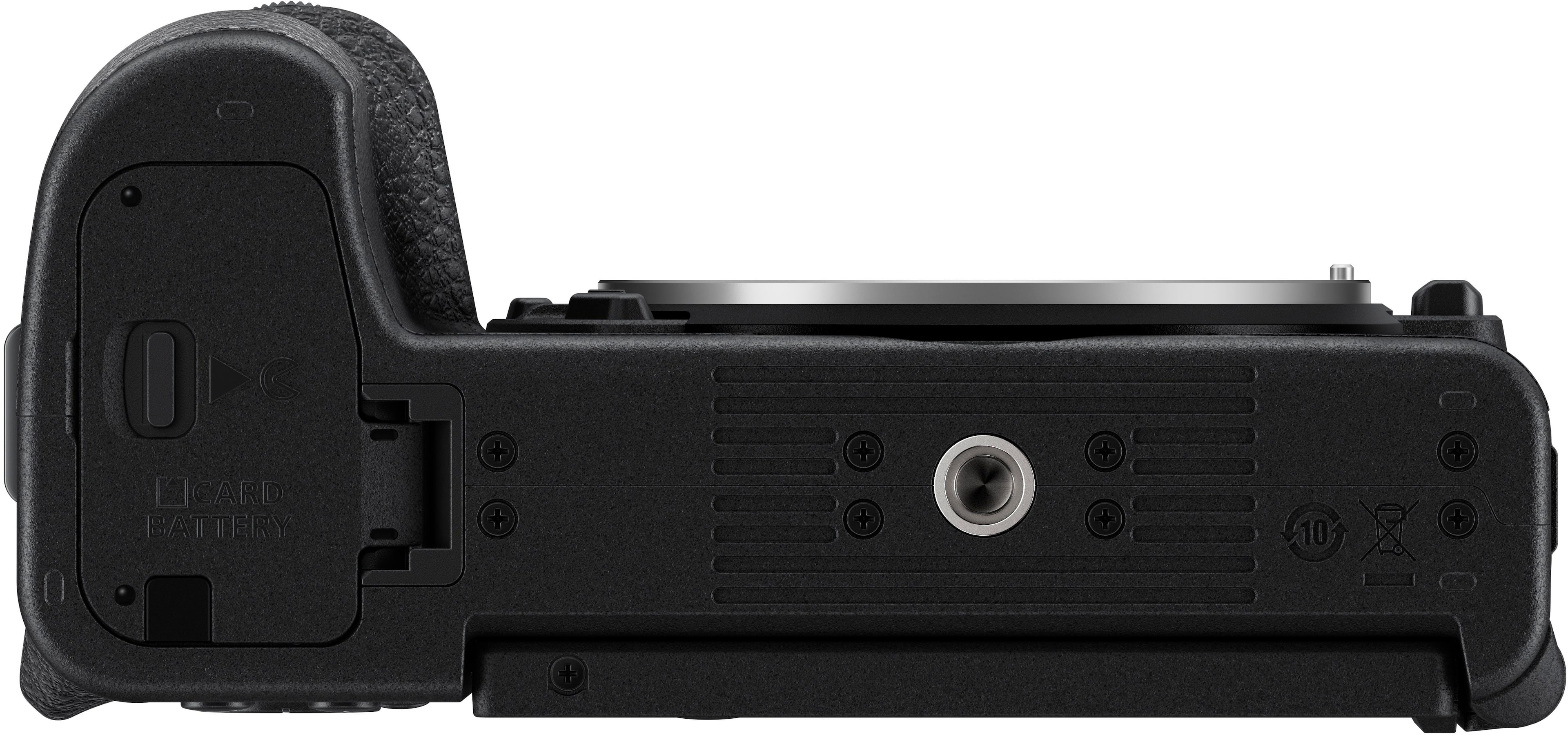 Alt View 1. Nikon - Z 30 4K Video Mirrorless Camera (Body Only) - Black.