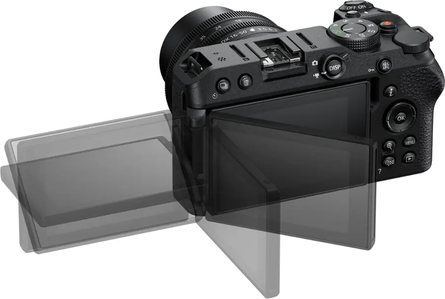 Alt View 11. Nikon - Z 30 4K Mirrorless Camera with NIKKOR Z DX 16-50mm f/3.5-6.3 VR Lens - Black.