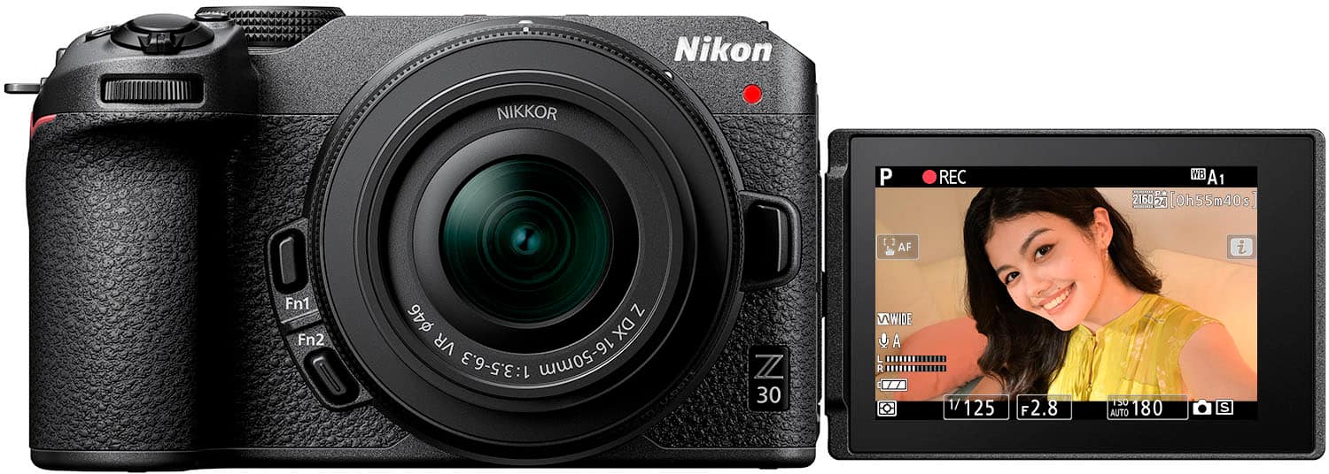 Nikon Z 30 4K Mirrorless Camera with NIKKOR Z DX 16-50mm f/3.5-6.3 