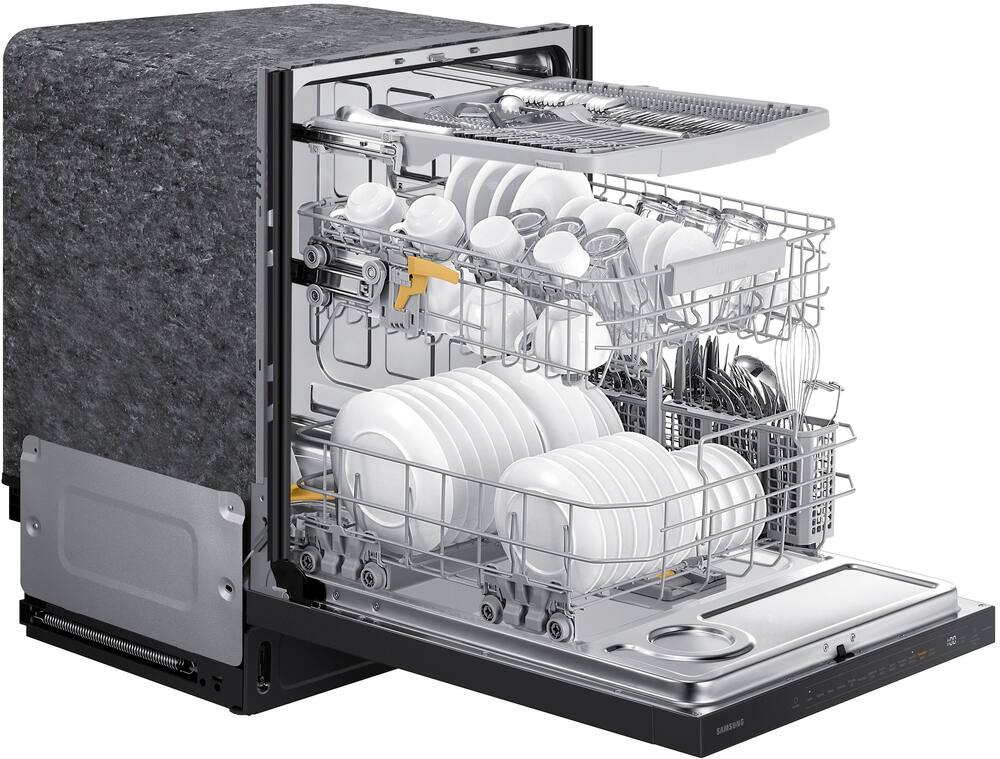 Samsung OBX Smart 42dBA Dishwasher with StormWash+ and Smart Dry Black