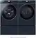 Alt View 15. Samsung - OBX Bespoke 7.6 cu. ft. Ultra Capacity Electric Dryer with AI Optimal Dry and Super Speed Dry - Brushed Navy.