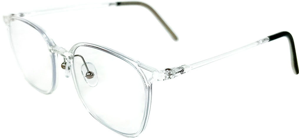 Left View: Gamer Advantage - Horizon Glasses Suppressor Lens - Crystal
