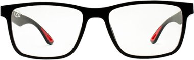 Gamer Advantage - Inferno Glasses Sleeper Lens - Obsidian - Black - Front_Zoom