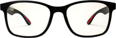 Gamer Advantage - Augment Glasses Suppressor Lens - Obsidian - Black - Front_Zoom