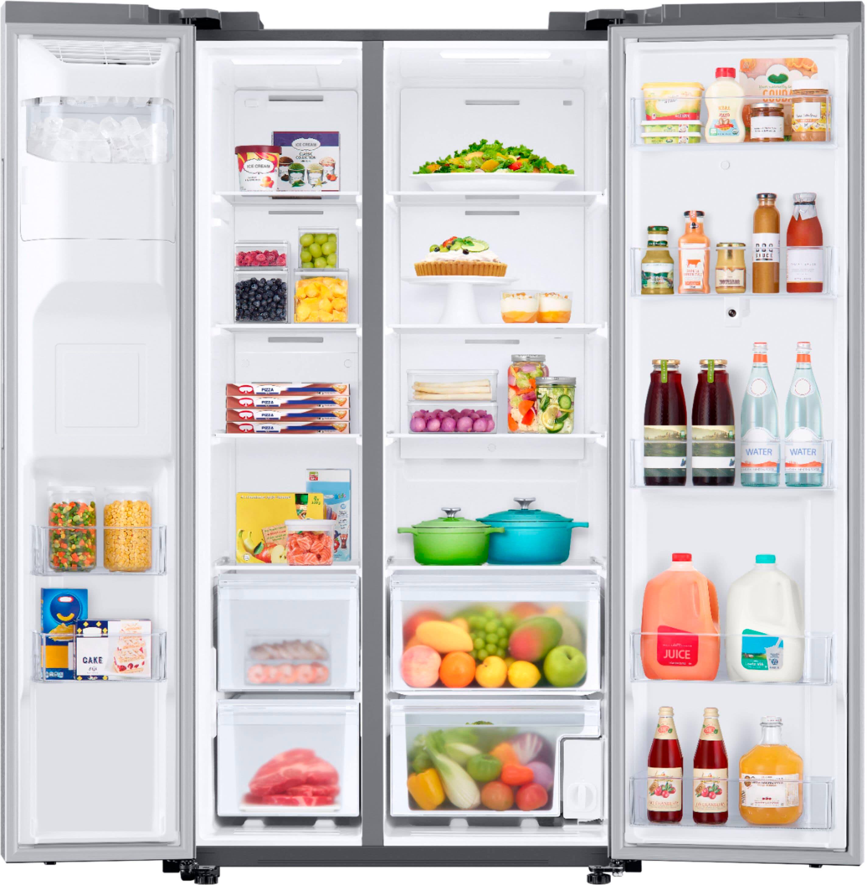 Samsung OBX 26.7 Cu. Ft. Side by Side Refrigerator with 21.5" Touch