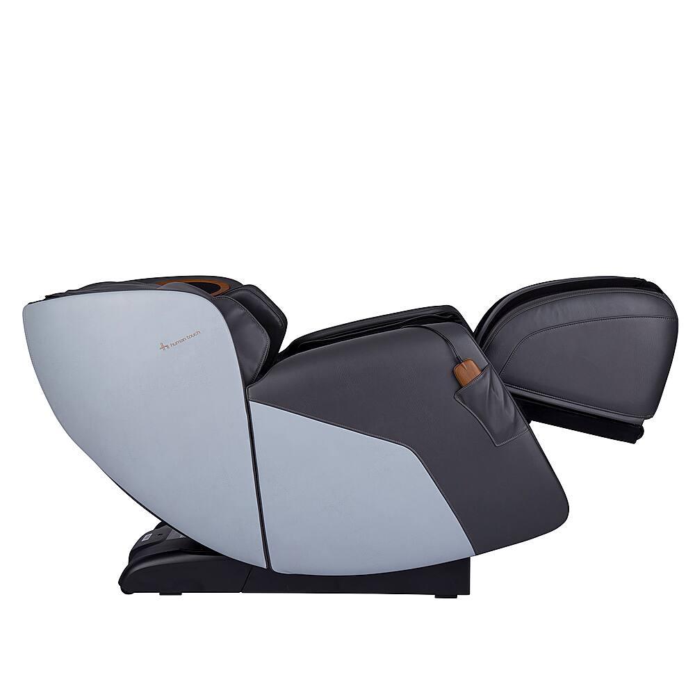 Left View: Human Touch - Quies Massage Chair - Gray