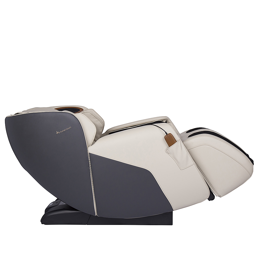Angle View: Human Touch - Quies Massage Chair - Cream