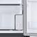 Alt View 11. Samsung - OBX 21.5 Cu. Ft. Side-by-Side Counter-Depth Refrigerator with 21.5" Touchscreen Family Hub - Stainless Steel.