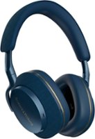 Bowers & Wilkins - Px7 S2 Wireless Active Noise Cancelling Over Ear Headphones - Blue - Front_Zoom