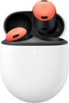 Front Zoom. Google - Pixel Buds Pro True Wireless Noise Cancelling Earbuds - Coral.