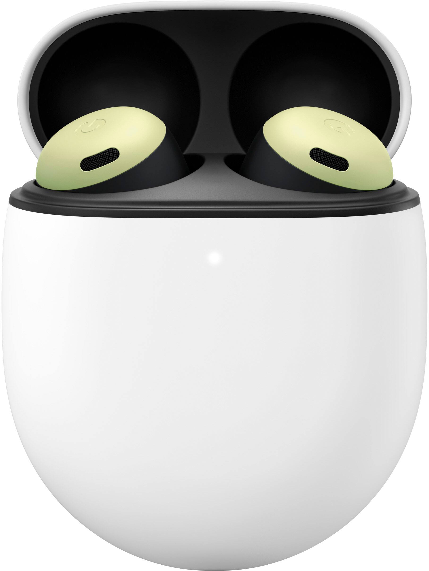 Angle. Google - Pixel Buds Pro True Wireless Noise Cancelling Earbuds - Lemongrass.