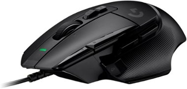 Logitech - G502 X Wired USB Gaming Mouse with HERO 25K Sensor - Black - Front_Zoom