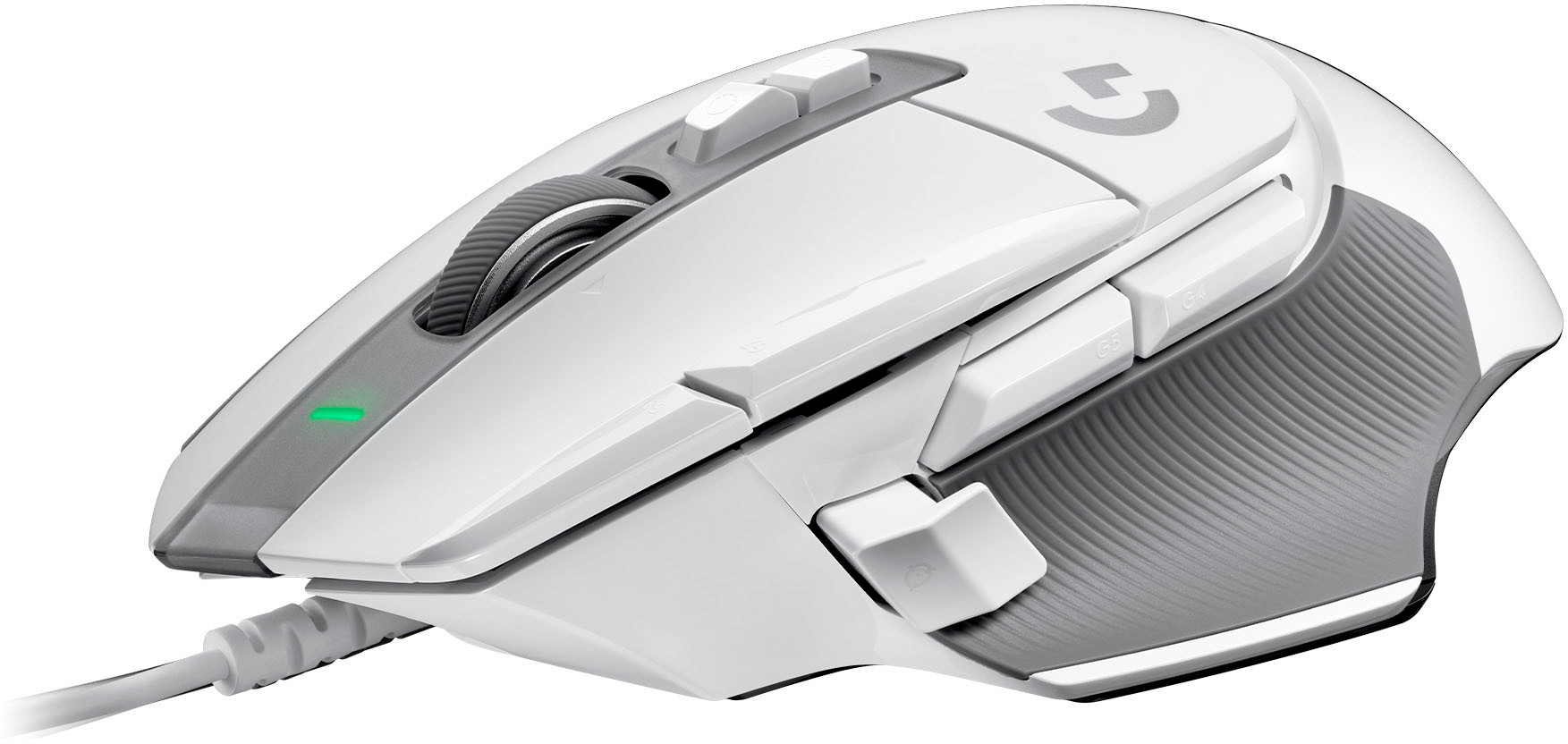 Estimated Breathing Sense of guilt Logitech G502 X Wired Hyper-fast scroll Gaming Mouse with HERO 25K Sensor  White 910-006144 - Best Buy