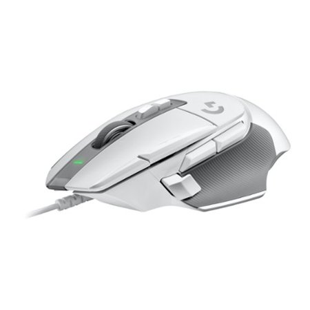 Logitech - G502 X Wired Hyper-fast scroll Gaming Mouse with HERO 25K Sensor - White