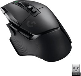 Logitech - G502 X LIGHTSPEED Wireless Gaming Mouse with HERO 25K Sensor - Black - Front_Zoom