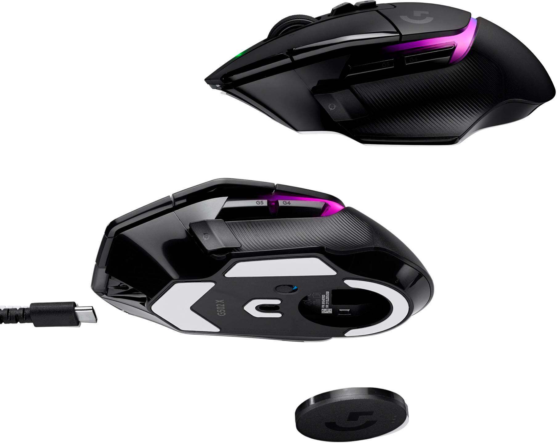 Logitech G502 X PLUS LIGHTSPEED Wireless Optical Gaming Mouse with 