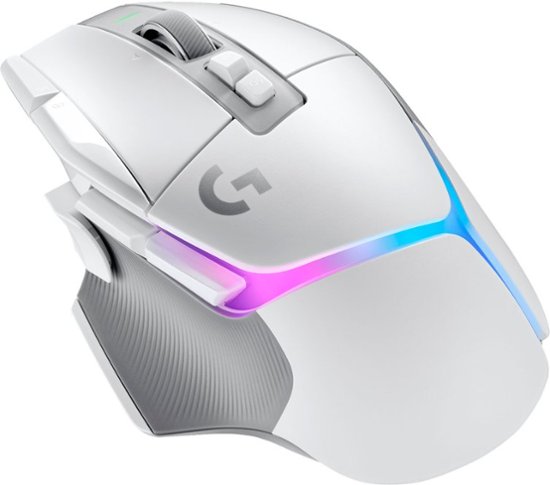 Logitech G502 X PLUS LIGHTSPEED Wireless Gaming Mouse with HERO 25K Sensor  White 910-006169 - Best Buy