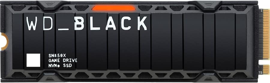 WD BLACK SN850X 2TB Internal SSD PCIe Gen 4 x4 NVMe with WD BLACK SN850X 2TB Internal SSD PCIe Gen 4 x4 NVMe with