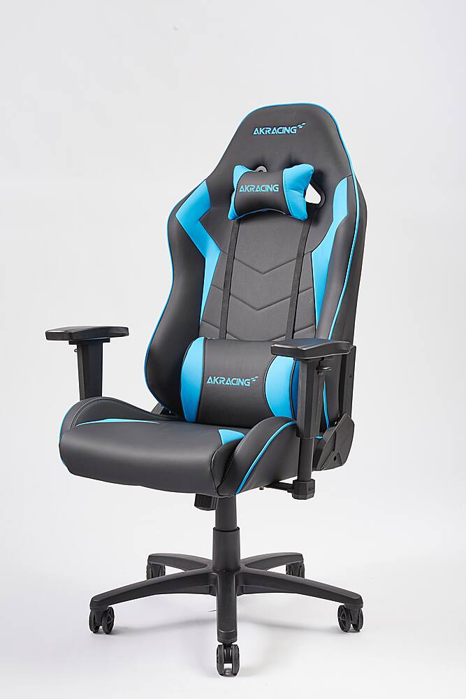 Angle. AKRacing - Core Series SX-Wide Extra Wide Gaming Chair - Blue.