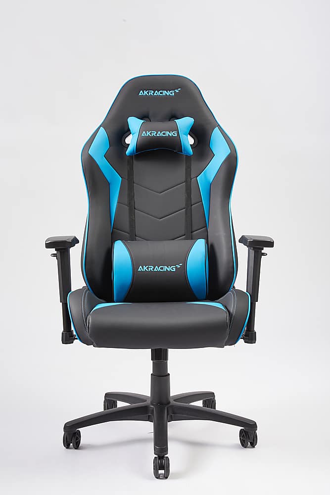 Front. AKRacing - Core Series SX-Wide Extra Wide Gaming Chair - Blue.