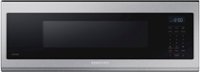 Samsung - OBX 1.1 cu. ft. Smart SLIM Over-the-Range Microwave with 400 CFM Hood Ventilation, Wi-Fi & Voice Control - Front_Zoom